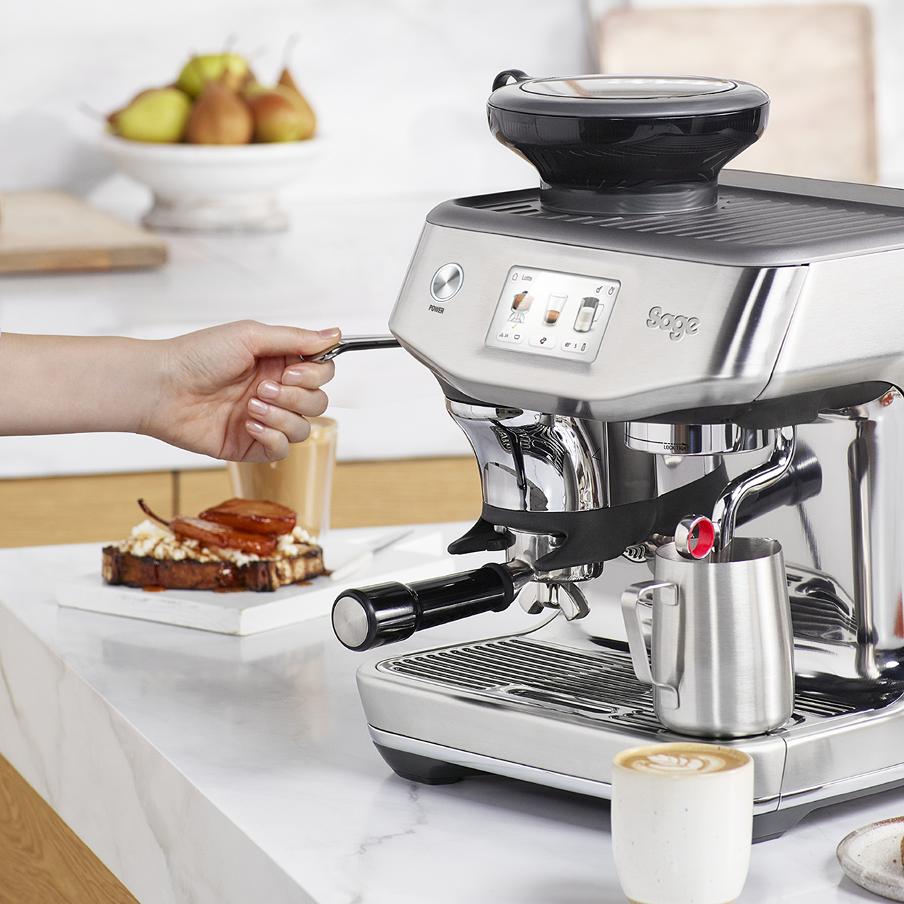 Еспресо машина SAGE the Barista Touch™ Impress – with Cold Extraction